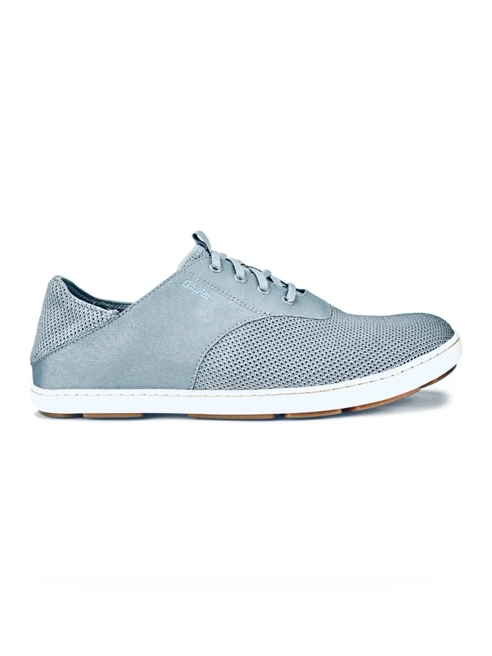 OluKai Nohea Moku Men’s Light Blue Denim Canvas Shoes Size 10 NWT